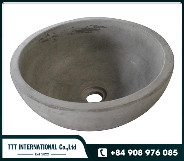 ROUND CEMENT SINK